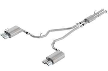 Picture of Borla 2020 Ford Explorer ST 3.0L V6 2.25in ATAK Exhaust - Chrome Tips