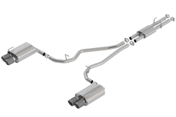 Picture of Borla 2020 Ford Explorer ST 3.0L V6 2.25in ATAK Exhaust - Carbon Fiber Tips