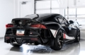 Picture of AWE Tuning 2020 Toyota Supra A90 Resonated Touring Edition Exhaust - 5in Diamond Black Tips
