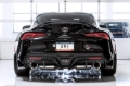 Picture of AWE Tuning 2020 Toyota Supra A90 Non-Resonated Touring Edition Exhaust - 5in Chrome Silver Tips