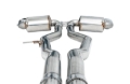 Picture of AWE Tuning 2020 Toyota Supra A90 Non-Resonated Touring Edition Exhaust - 5in Chrome Silver Tips