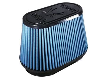 Picture of Injen NanoWeb Dry Air Filter w/Shur-Loc 4.115x6.865 Oval Neck / 7.17x9.92 Base / 5.63x8.5 Tall