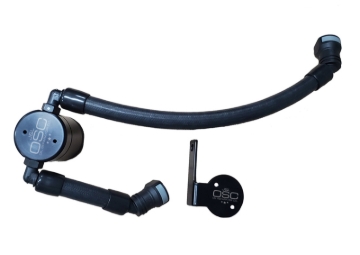 Picture of J&L 2020-2022 Ford Mustang GT500 Passenger Side Oil Separator 3.0 - Black Anodized