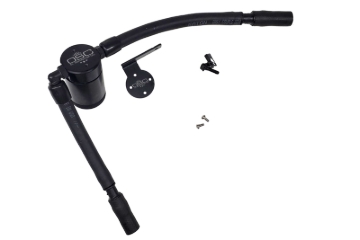 Picture of J&L 16-19 Ford Escape 1.5L EcoBoost Passenger Side Oil Separator 3.0 - Black Anodized