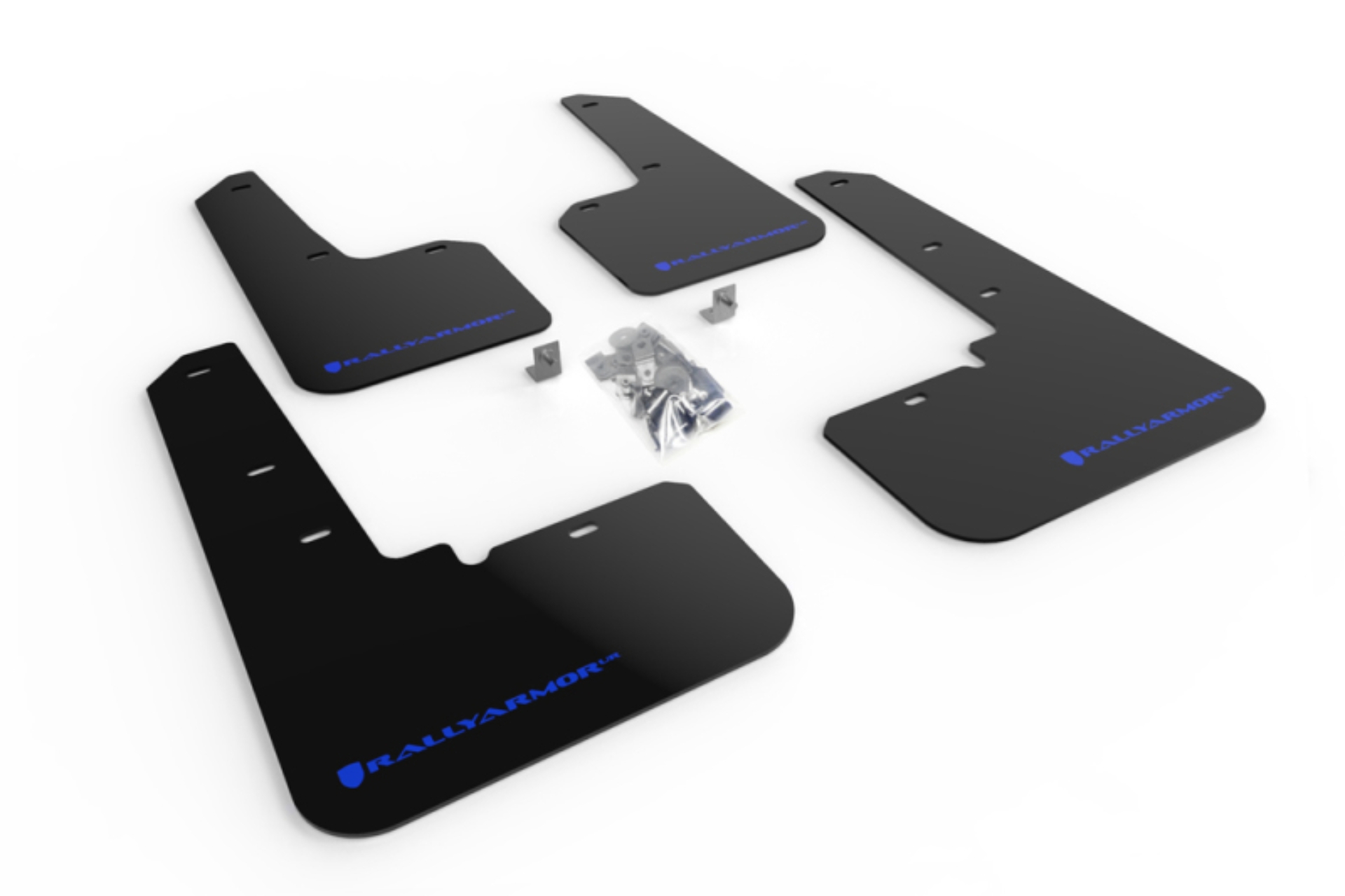 Picture of Rally Armor 20-25 Subaru Outback Black UR Mud Flap w/Blue Logo