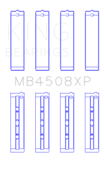 Picture of King Engine Bearings Honda J30/J35 Main Bearing Set