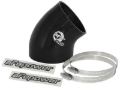 Picture of aFe MagnumFORCE Cold Air Int Sys Spare Parts Kit (4-3.5in ID x 40 Deg) Elbow Reducing Coupler - Blk