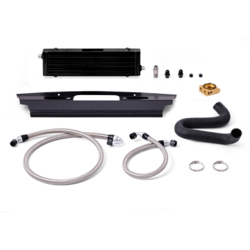 Picture of Mishimoto 15-17 Ford Mustang GT Right-Hand Drive Thermostatic Oil Cooler Kit - Black