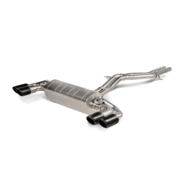Picture of Akrapovic 2019+ Porsche Cayenne Turbo/Coupe V8 (536) Evolution Line Cat Back (Titanium - Tips Req)