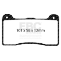 Picture of EBC Yellowstuff Brake Pad Sets - DP4039/2R