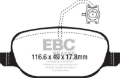 Picture of EBC Redstuff Brake Pad Sets - DP32236C