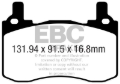 Picture of EBC Yellowstuff Brake Pad Sets - DP42357R