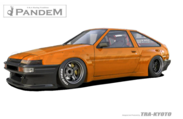 Picture of GReddy Pandem 84-87 Toyota Corolla-Trueno HB AE86 Full Widebody Kit w/o Wing