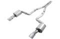 Picture of AWE Tuning 2015+ Dodge Charger 6.4L/6.2L SC Non-Resonated Touring Edition Exhaust - Silver Tips