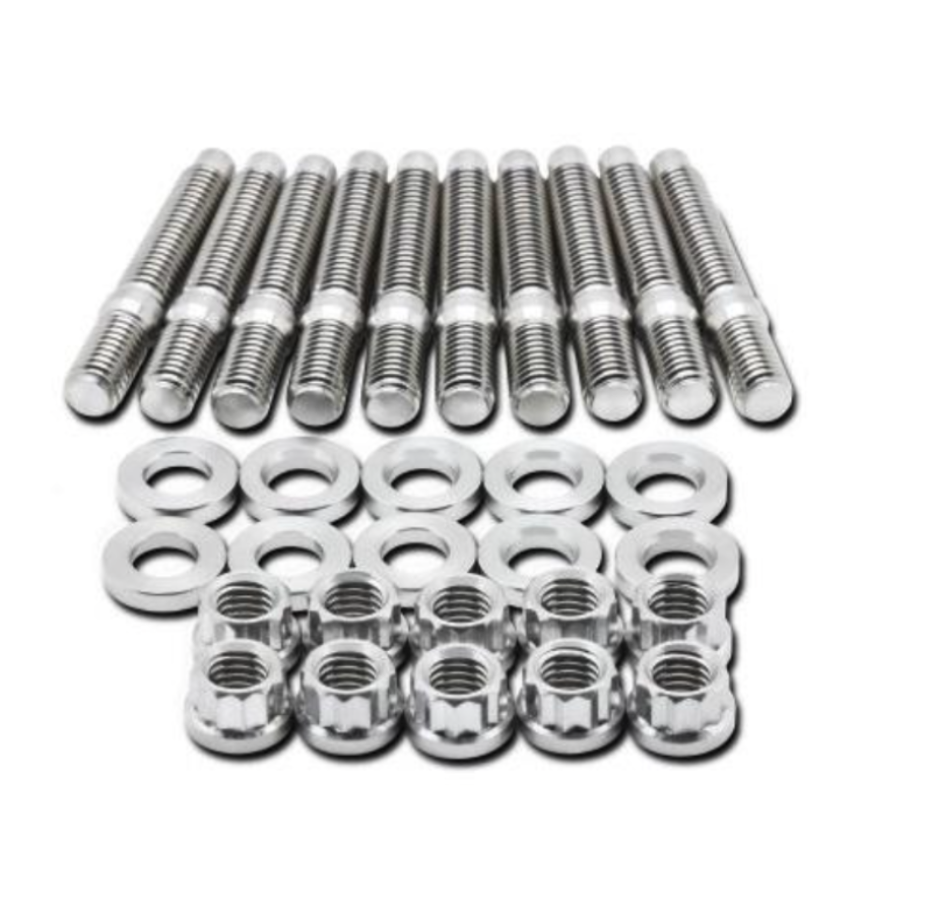 Picture of BLOX Racing SUS303 Stainless Steel Manifold Stud Kit M8 x 1.25mm 65mm in Length - 8-piece