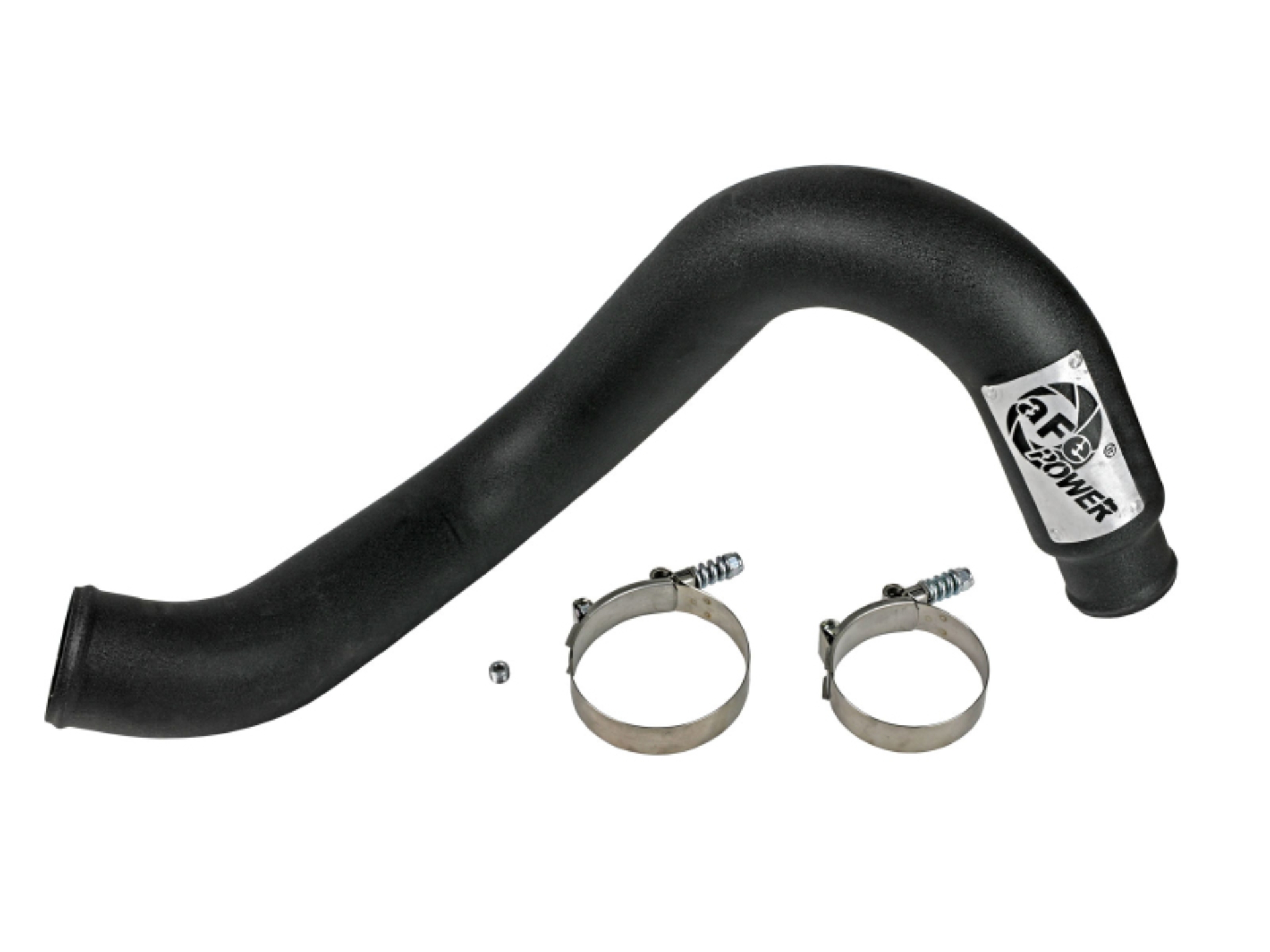 Picture of aFe BladeRunner 3in Black Intercooler Cold Side Charge Pipe 01 GM Diesel Trucks 6.6L V8 (td)
