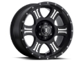 Picture of ICON Shield 17x8.5 5x5 0mm Offset 4.75in BS 71.5mm Bore Satin Black/Machined Wheel