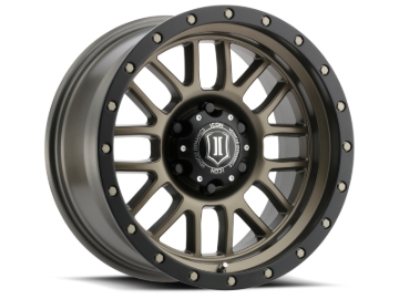 Picture of ICON Alpha 17x8.5 6x135 6mm Offset 5in BS 87.1mm Bore Bronze Wheel