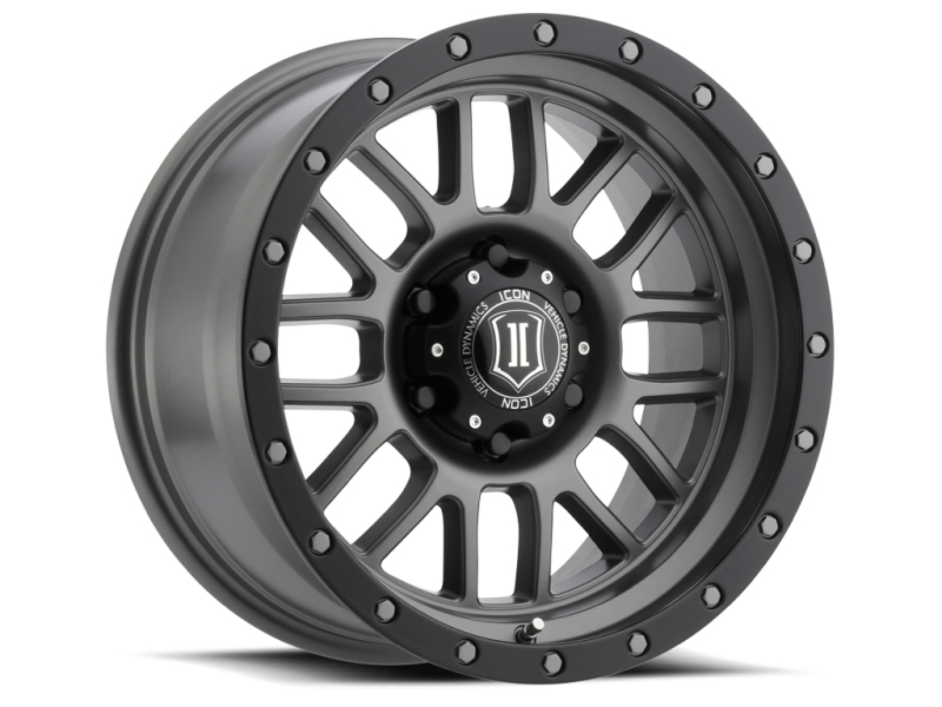 Picture of ICON Alpha 17x8.5 6x135 6mm Offset 5in BS 87.1mm Bore Titanium Wheel