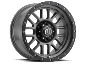 Picture of ICON Alpha 17x8.5 6x5.5 0mm Offset 4.75in BS 106.1mm Bore Titanium Wheel