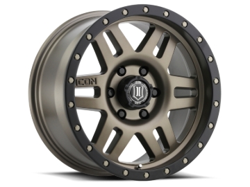 Picture of ICON Six Speed 17x8.5 6x135 6mm Offset 5in BS 94mm Bore Bronze Wheel