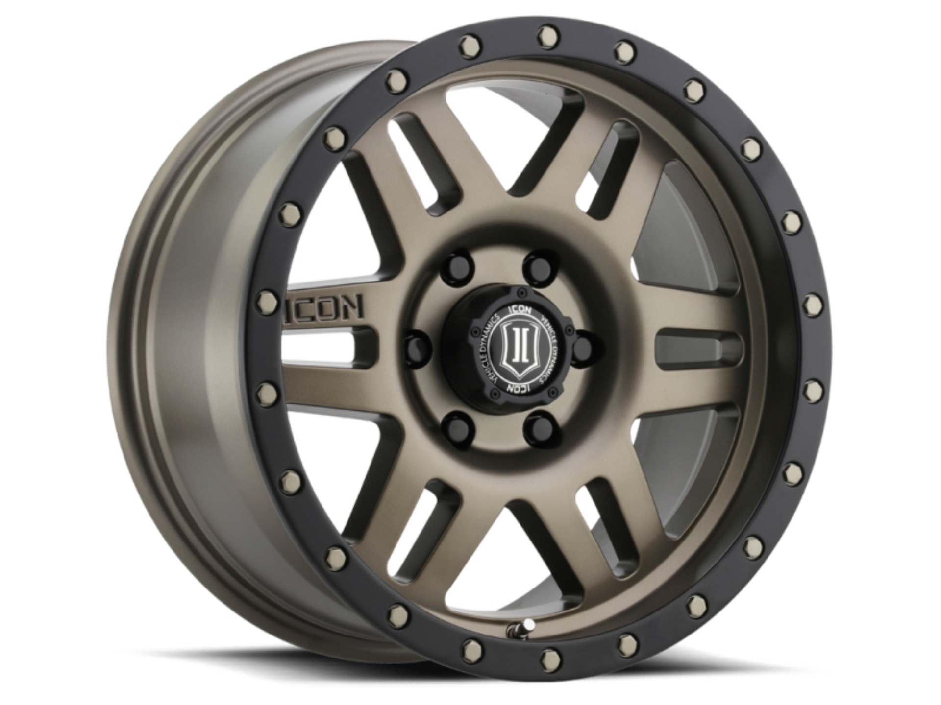 Picture of ICON Six Speed 17x8.5 5x5 -6mm Offset 4.5in BS 94mm Bore Bronze Wheel