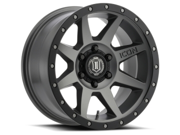 Picture of ICON Rebound 17x8.5 6x135 6mm Offset 5in BS 87.1mm Bore Titanium Wheel