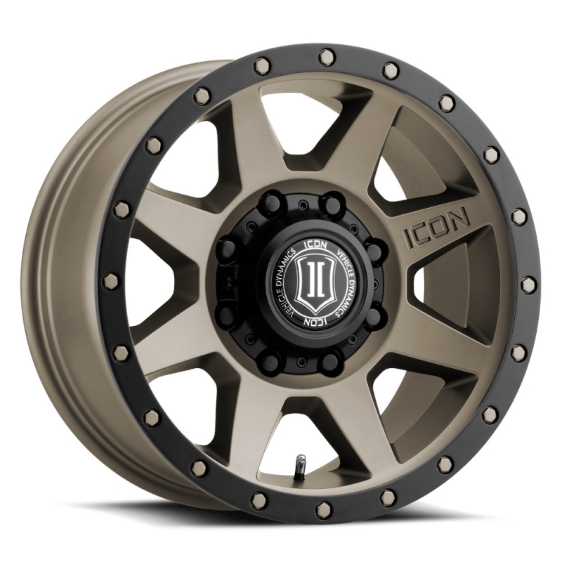 Picture of ICON Rebound 17x8.5 8x170 6mm Offset 5in BS 125mm Bore Titanium Wheel