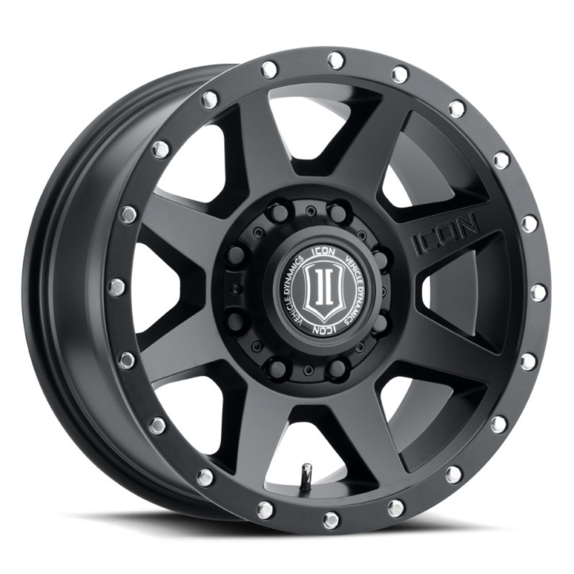 Picture of ICON Rebound 17x8.5 8x170 6mm Offset 5in BS 125mm Bore Satin Black Wheel