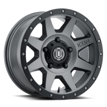 Picture of ICON Rebound 18x9 5x150 25mm Offset 6in BS 110.1mm Bore Titanium Wheel