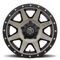 Picture of ICON Rebound 18x9 5x150 25mm Offset 6in BS 110.1mm Bore Bronze Wheel