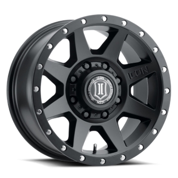 Picture of ICON Rebound HD 18x9 8x170 6mm Offset 5.25in BS 125mm Bore Satin Black Wheel