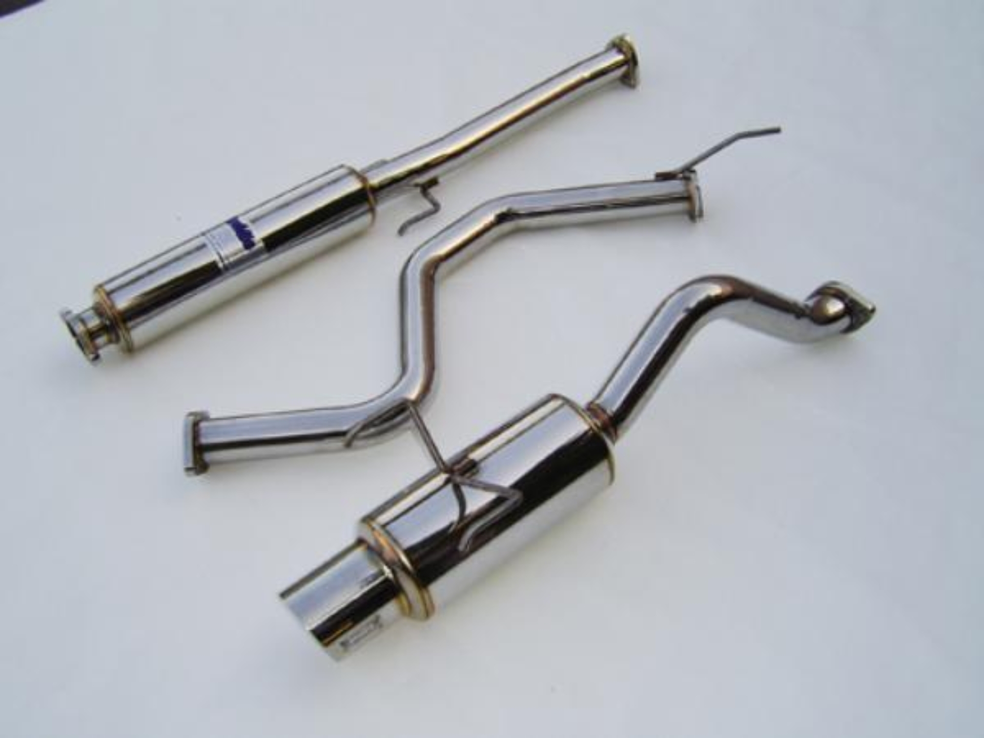 Picture of Invidia 92-95 Civic EF6 3DR 60mm (101mm tip) Cat-back Exhaust