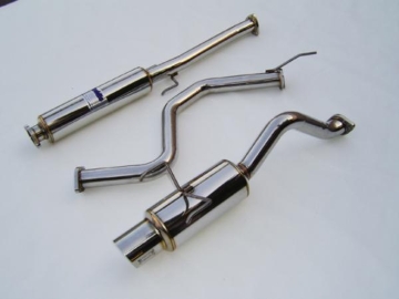 Picture of Invidia 92-95 Civic EF6 3DR 60mm (101mm tip) Cat-back Exhaust