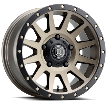 Picture of ICON Compression 17x8.5 5x150 25mm Offset 5.75in BS 110.1mm Bore Bronze Wheel