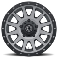Picture of ICON Compression 17x8.5 5x150 25mm Offset 5.75in BS 110.1mm Bore Titanium Wheel