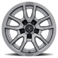 Picture of ICON Vector 5 17x8.5 5x5 -6mm Offset 4.5in BS 71.5mm Bore Titanium Wheel