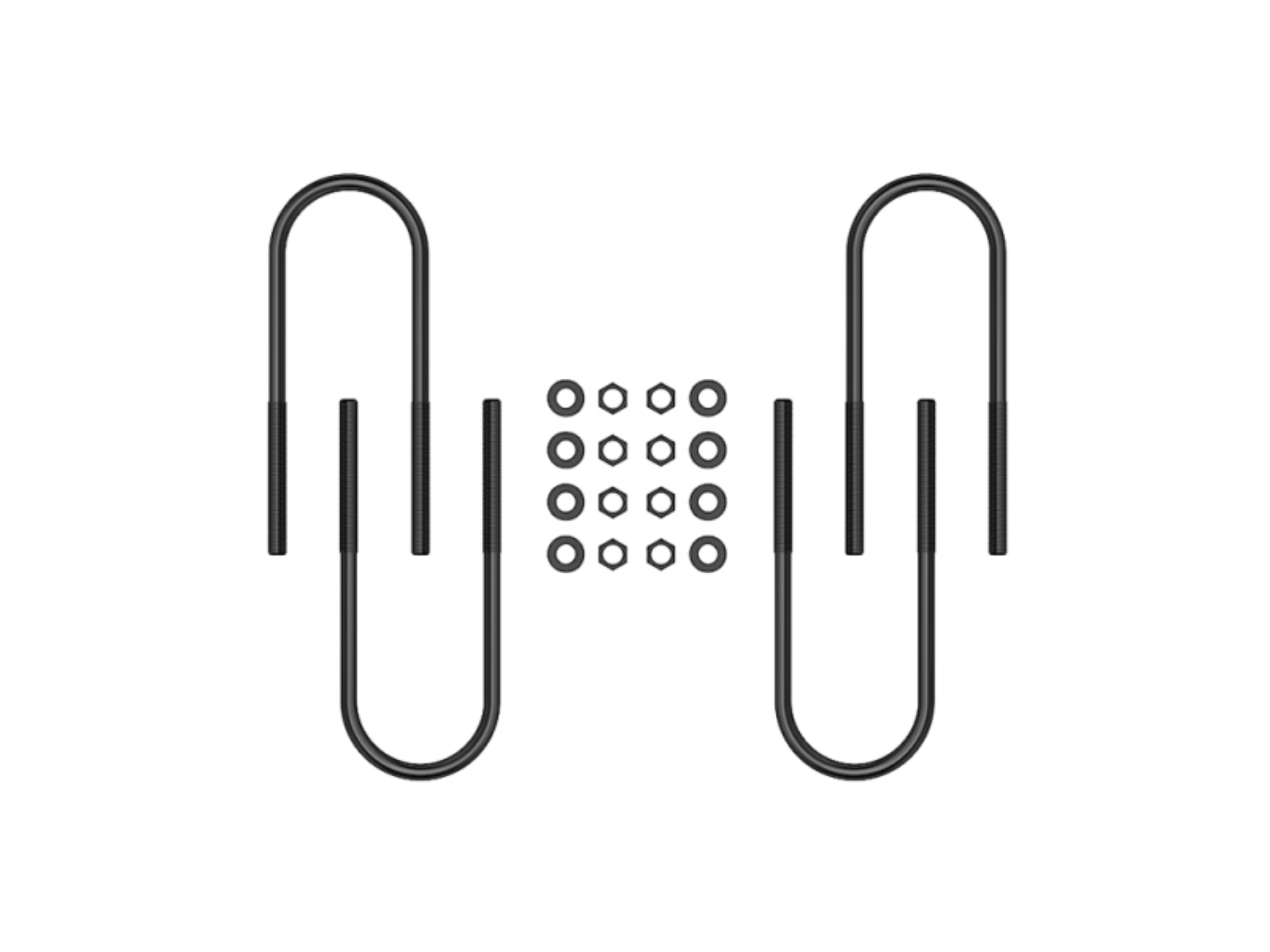 Picture of ICON 99-10 Ford F-250/F-350 Rear 12in U-Bolt Kit