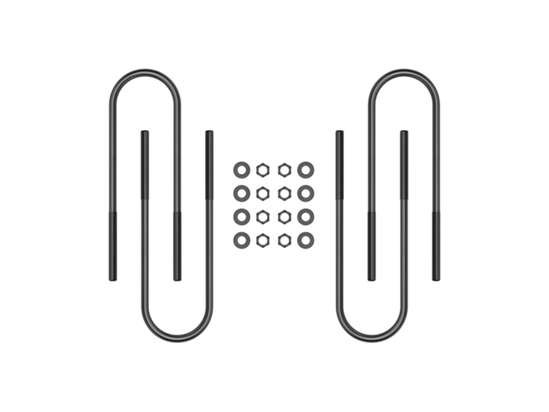 Picture of ICON 2011+ Ford F-250/F-350 Rear 15in U-Bolt Kit
