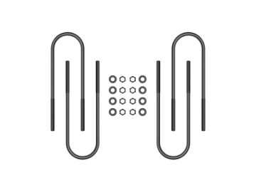 Picture of ICON 2011+ Ford F-250/F-350 Rear 15in U-Bolt Kit