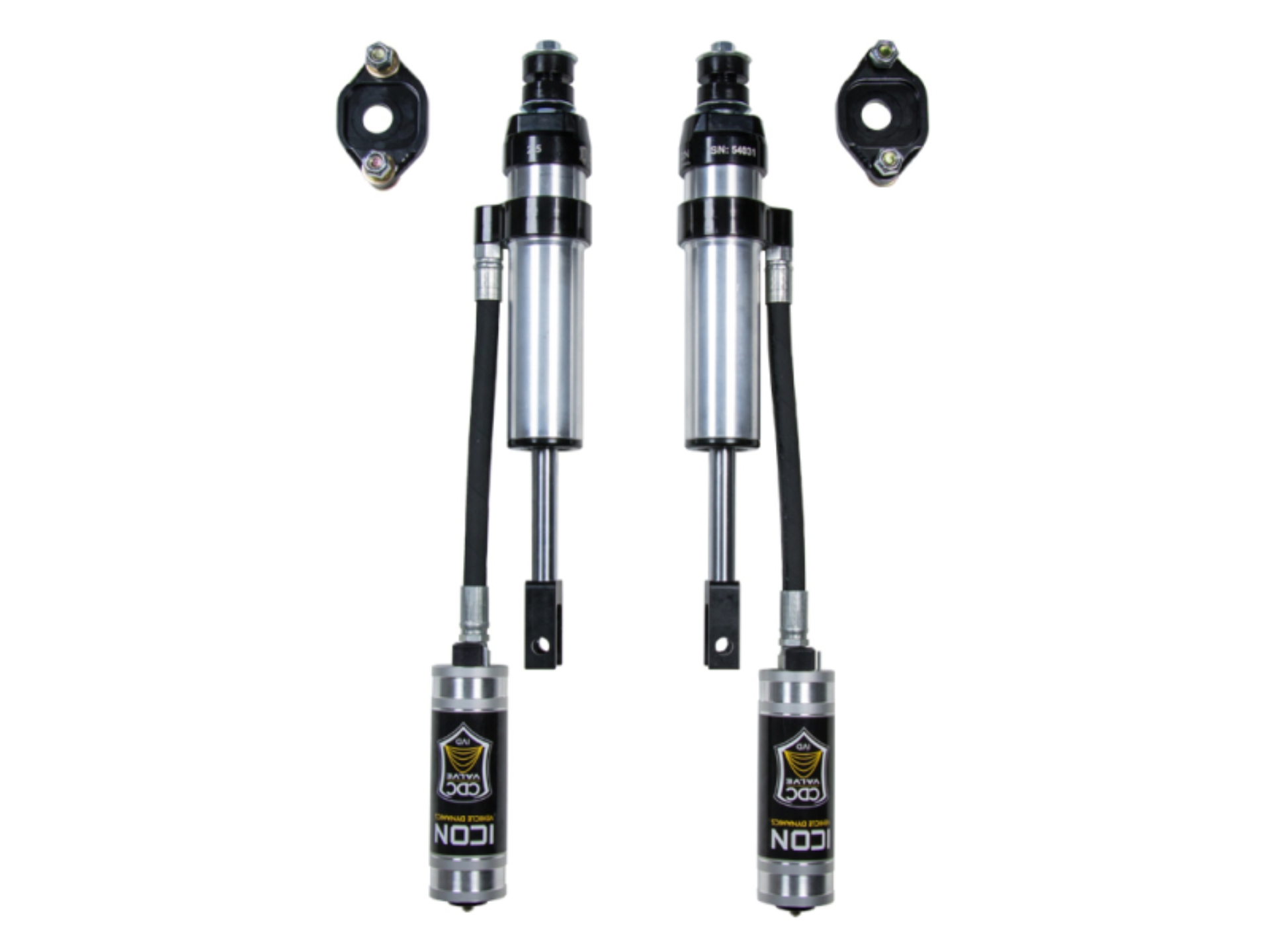 Picture of ICON 11-19 GM HD 0-2in Front 2.5 Series Shocks VS RR CDCV - Pair w/ICON Upper Control Arm