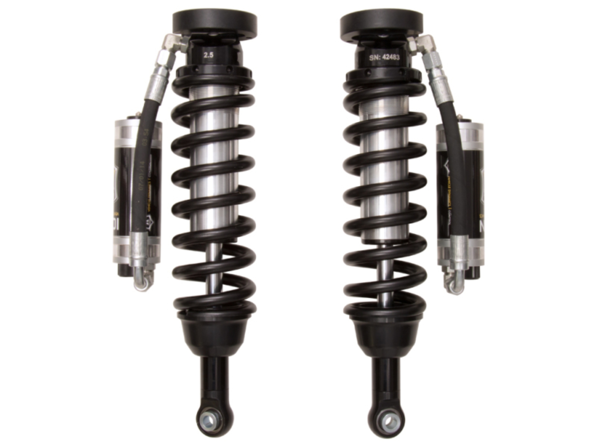Picture of ICON 2011+ Ford Ranger T6 1-3in 2.5 Series Shocks VS RR CDCV Coilover Kit