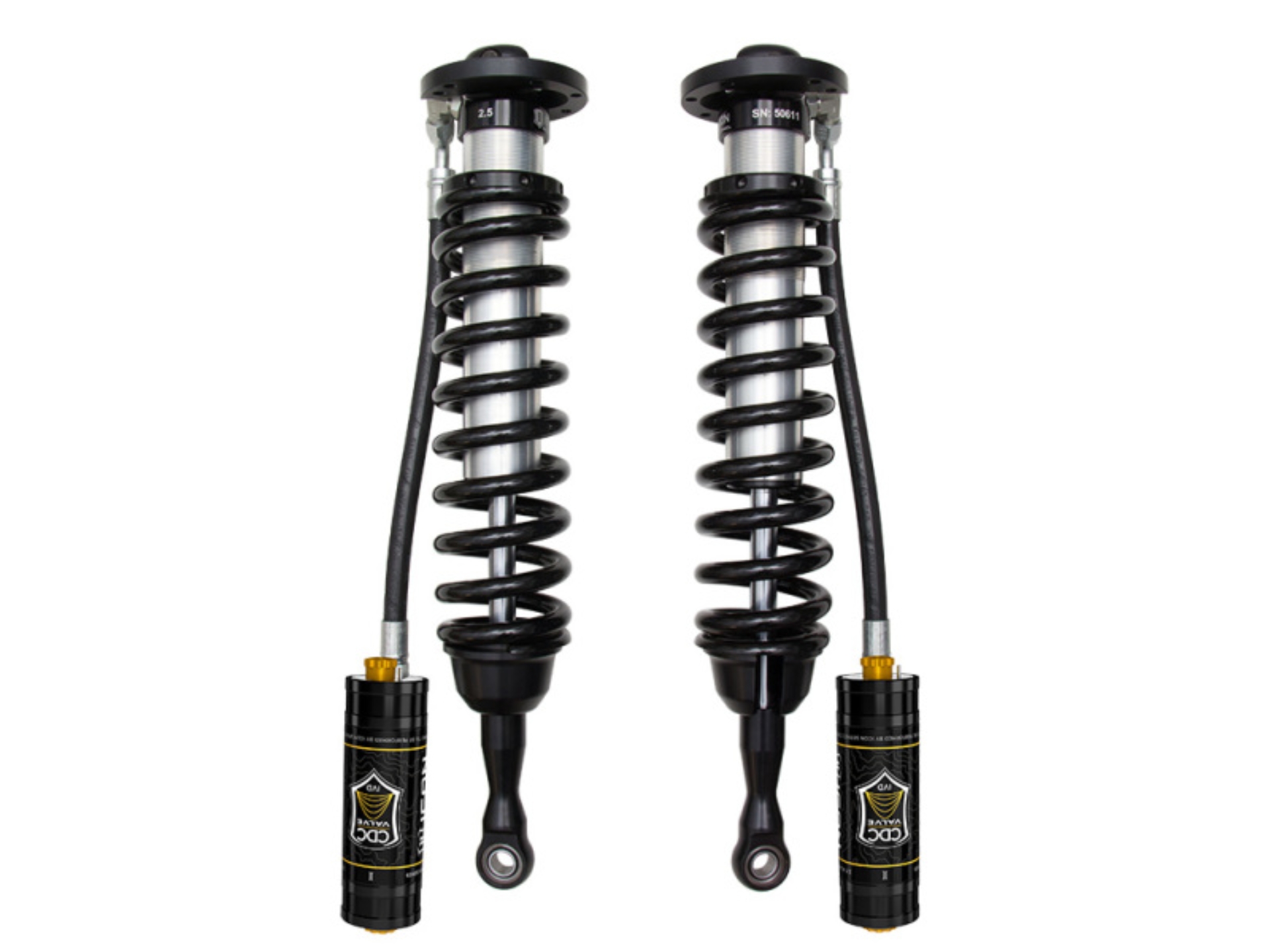Picture of ICON 2007+ Toyota Tundra 2.5 Custom Shocks VS RR CDCV Coilover Kit w/Procomp 6in