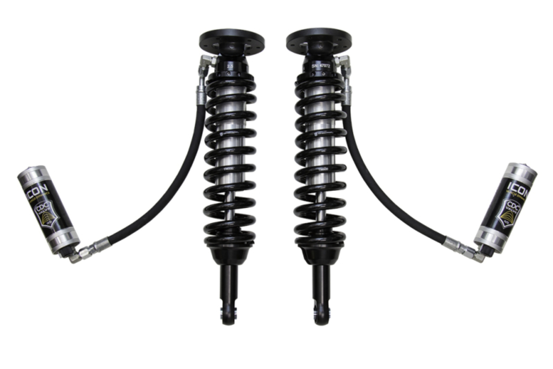 Picture of ICON 09-13 Ford F-150 4WD 1.75-2.63in 2.5 Series Shocks VS CDCV Coilover Kit