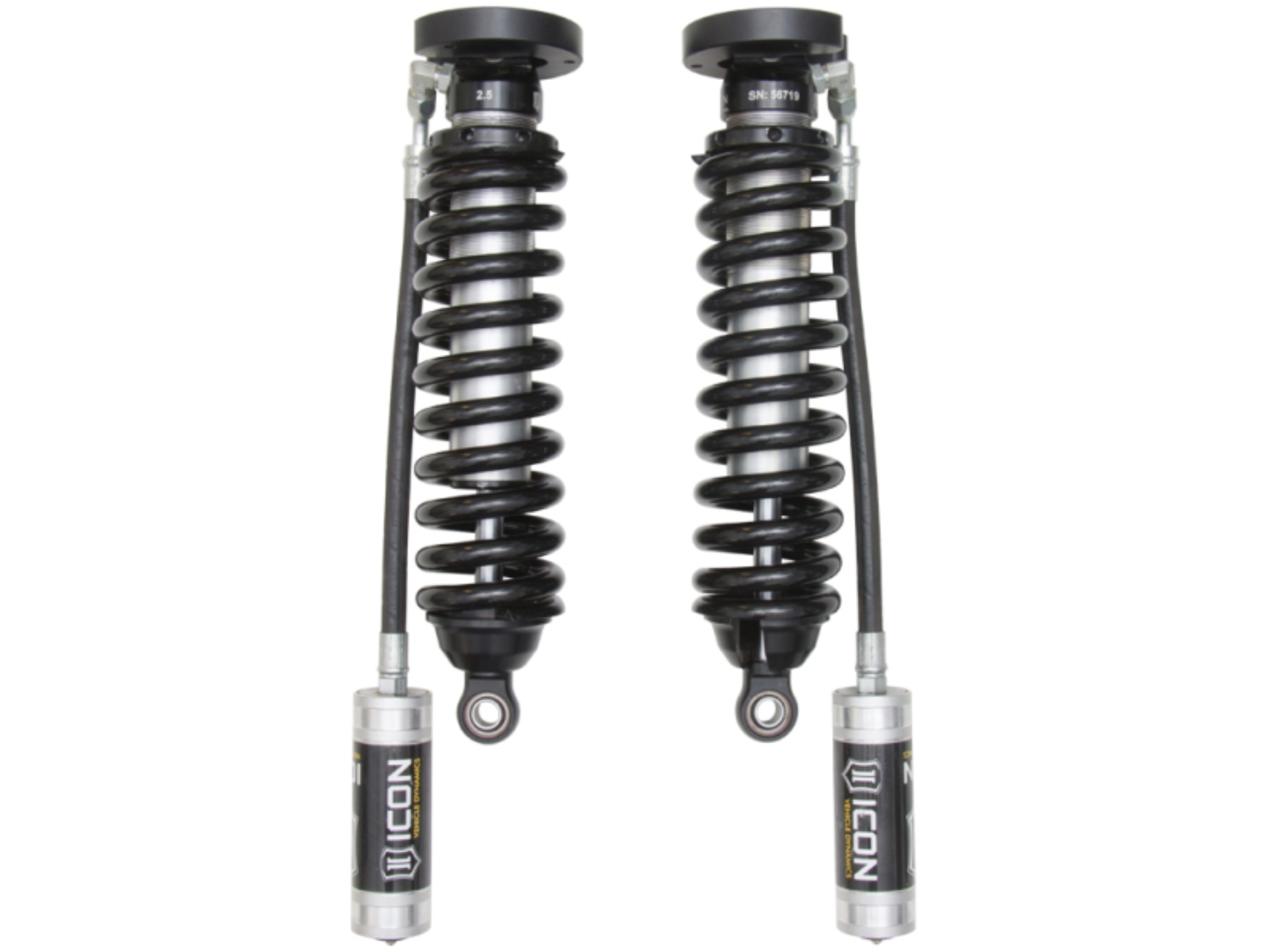 Picture of ICON 2016+ Nissan Titan XD 2.5 Series Shocks RR Coilover Kit