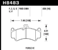 Picture of Hawk Performance HAWK HPS 5.0 Brake Pad Sets - HB483B.635