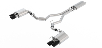 Picture of Borla 18-20 Ford Mustang GT 5.0L AT/MT ECE Approved Cat-Back Exhaust w/ Active Valve