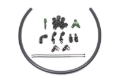 Picture of Radium Engineering Fuel Rail Plumbing Kit - GM LSA/LS9