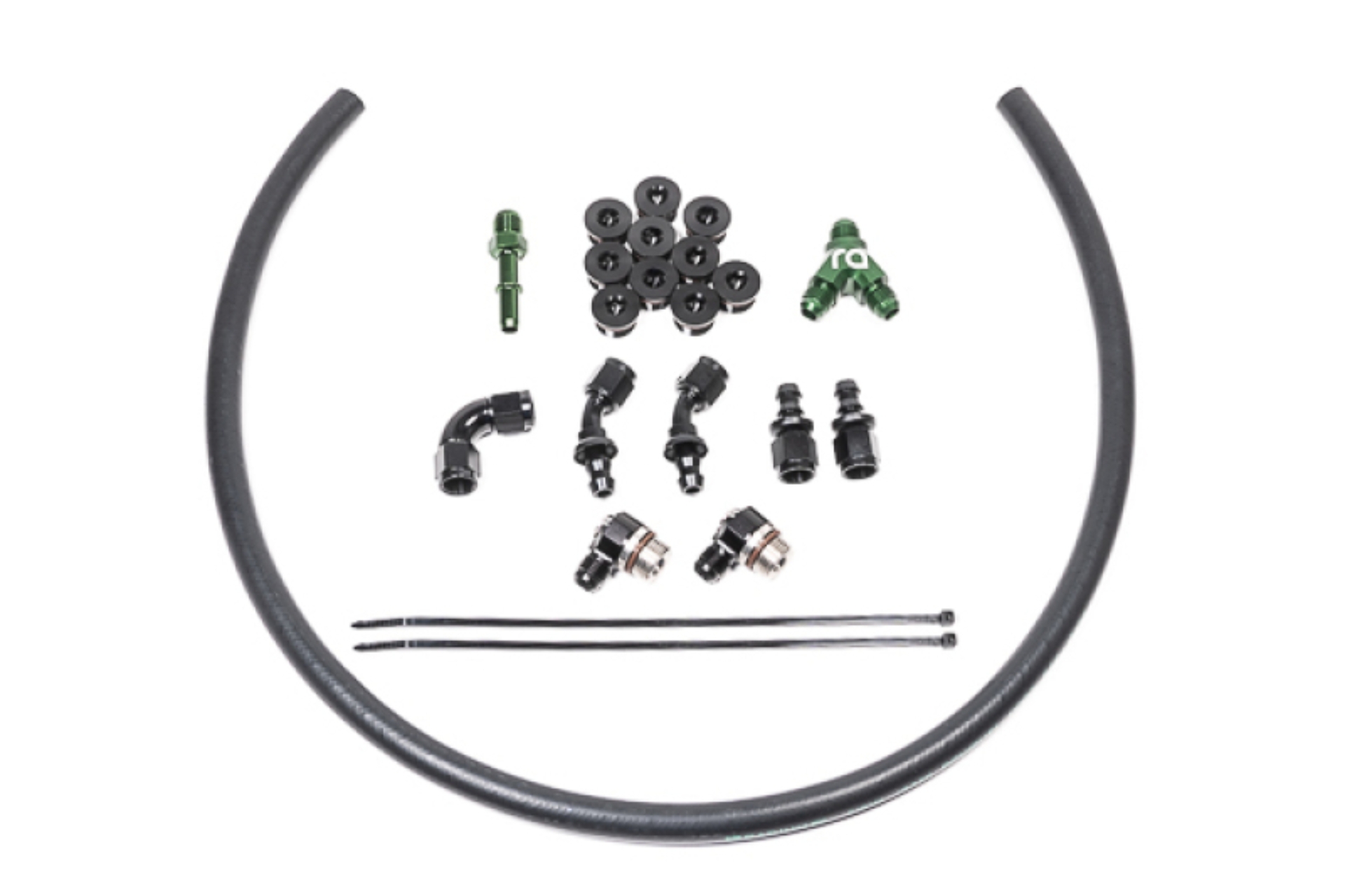 Picture of Radium Engineering Fuel Rail Plumbing Kit - GM LSA/LS9