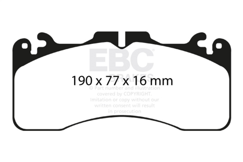 Picture of EBC Redstuff Brake Pad Sets - DP31867C